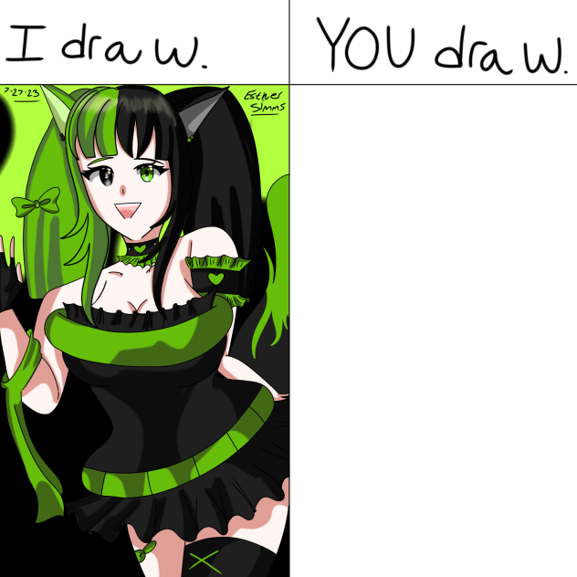 I draw you draw