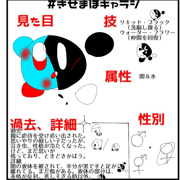 #きせまほキャラシ