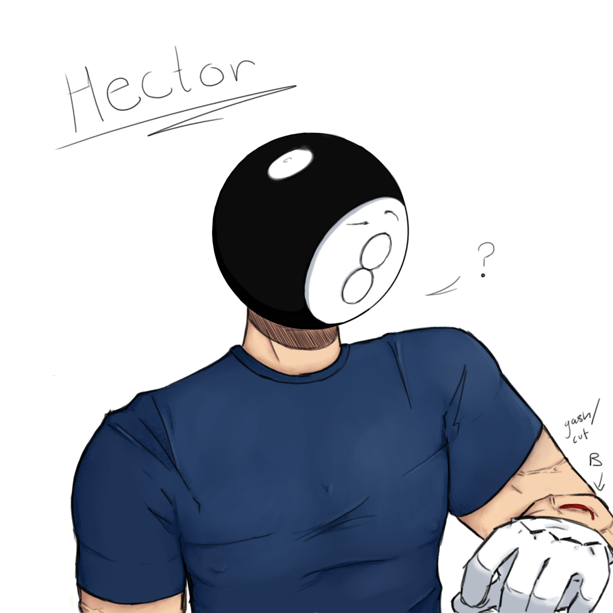 The Eight-ball - ibisPaint