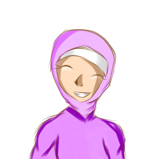 first time i drew a muslim person