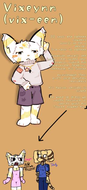 Vixeynn- my furry oc.