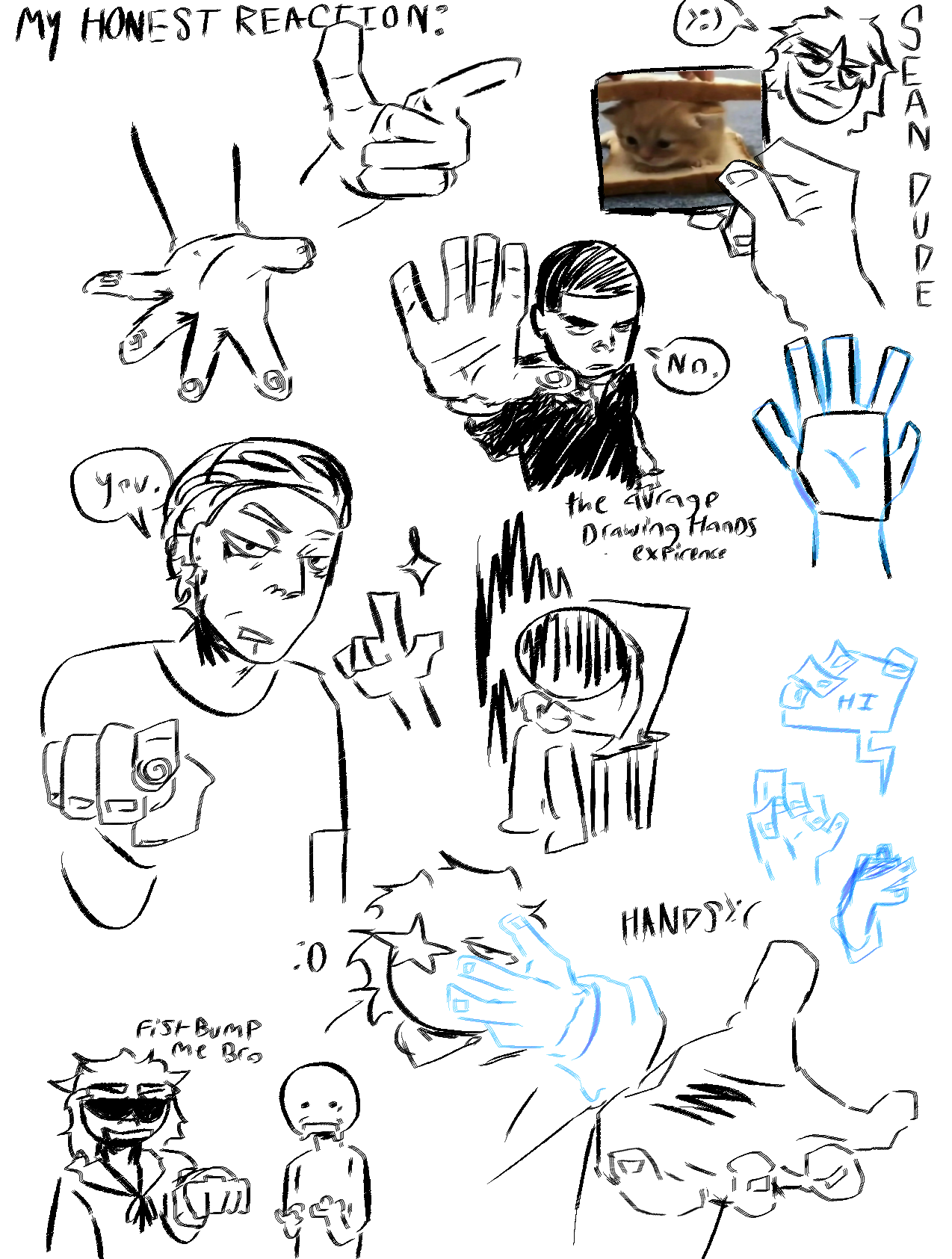 HAND PRACTICE - ibisPaint