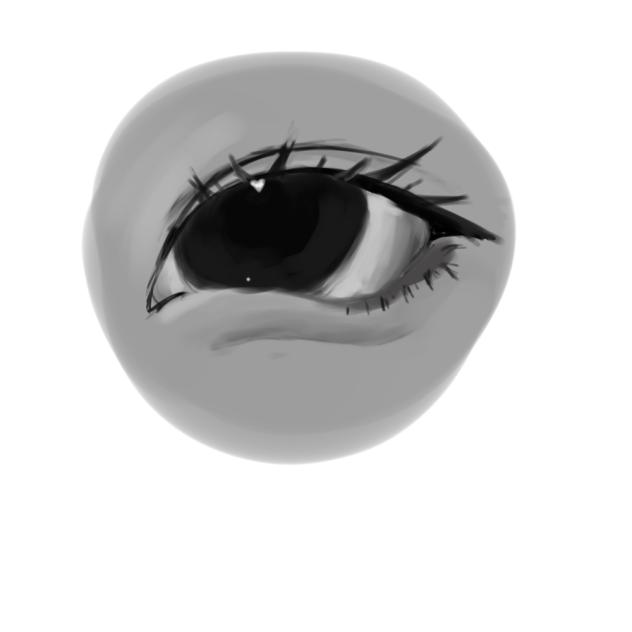 Jelly art style eye💖🍓