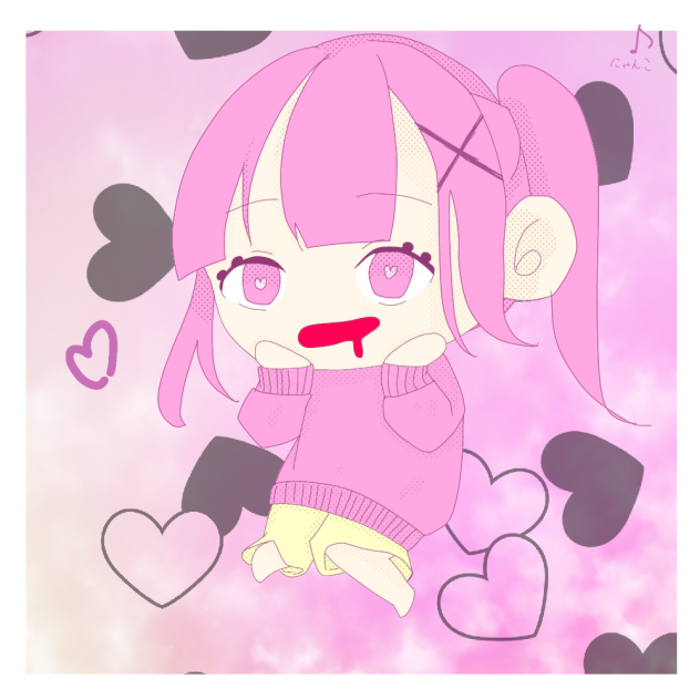 トレス素材でトレスしてみた💕