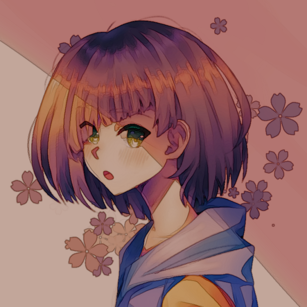 パーカーの女の子 Girl with hoodie