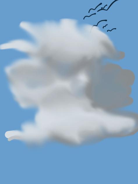 Y'all How Much Like a Cloud is This☁️✍️