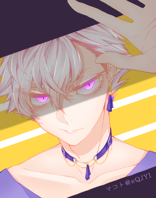 Purple & Yellow