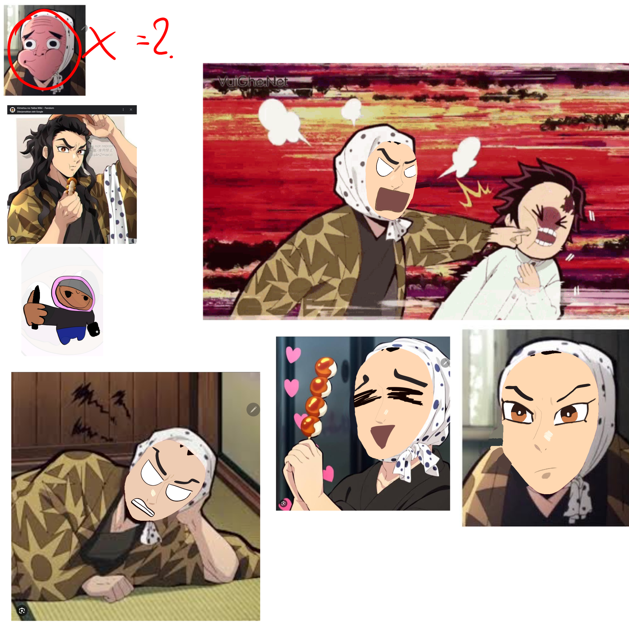 Haganezuka without hyottoko mask - ibisPaint