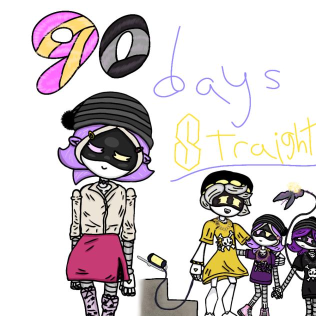 90 day streak of MD, NUzis daughter yay