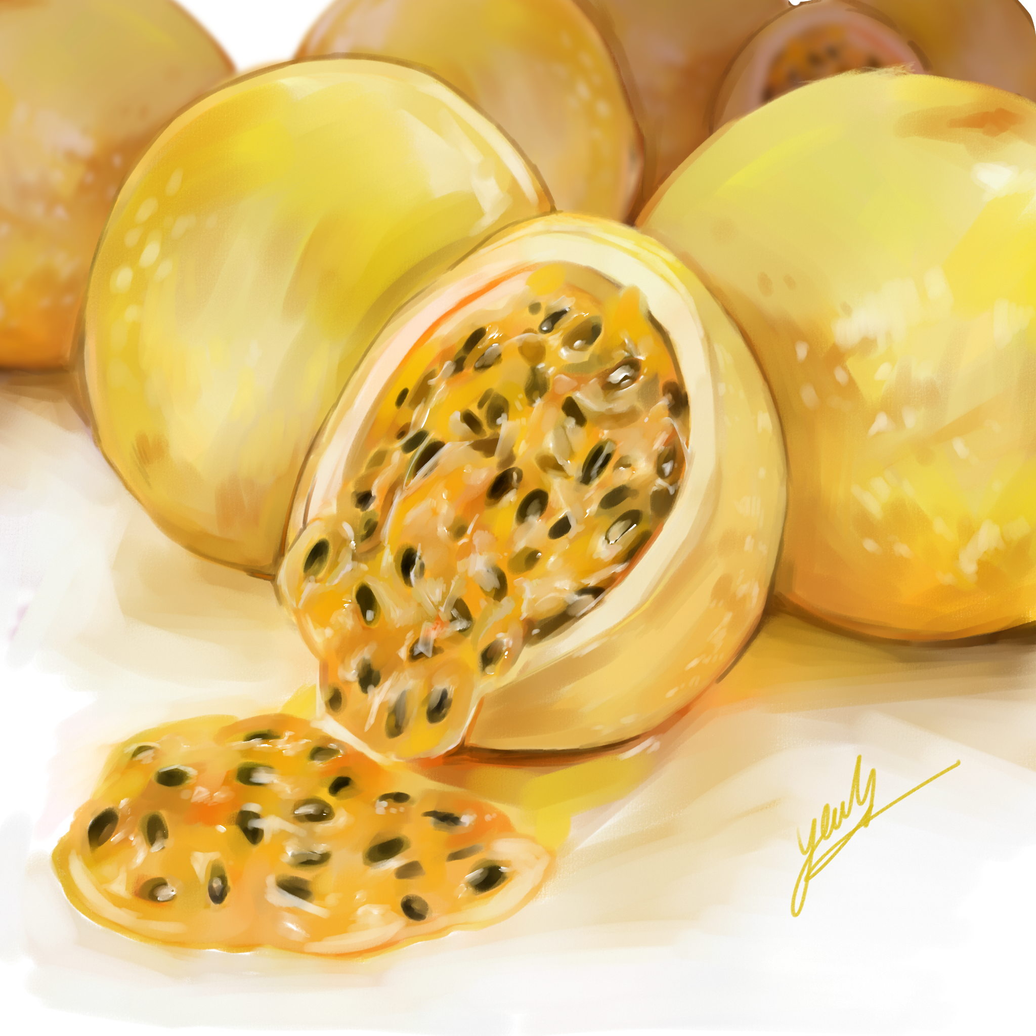 passion fruit - ibisPaint