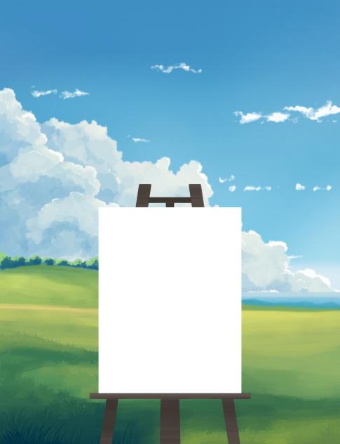 Painting Under the Sky