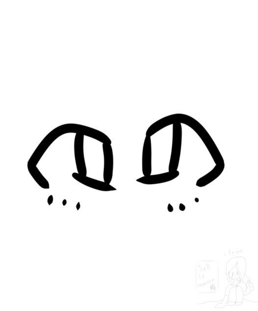 Eyes with no symmetry tool