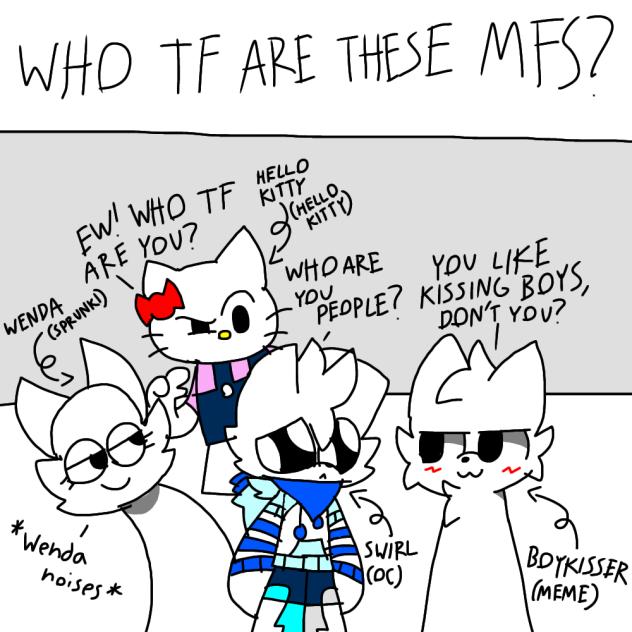 Swirl and The White Cats of the Internet