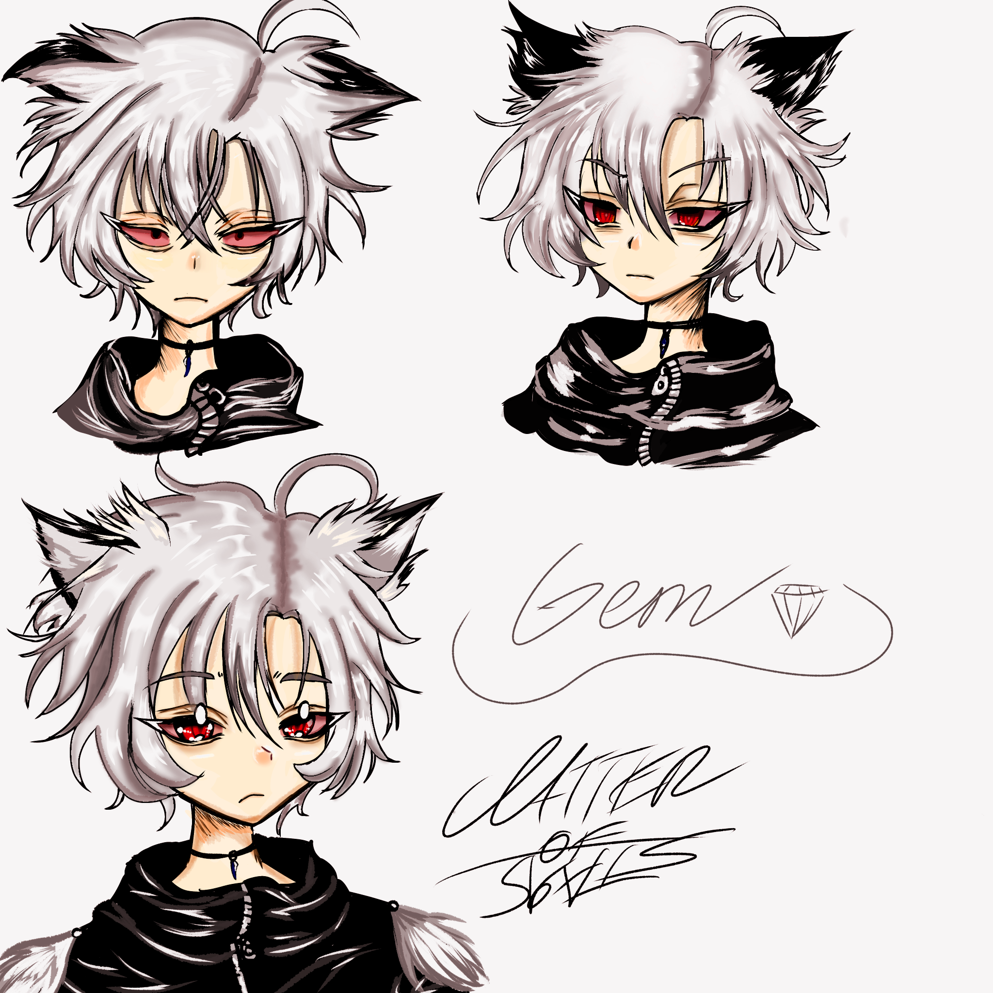Emotion And Expression Sheet 2🖤 - ibisPaint