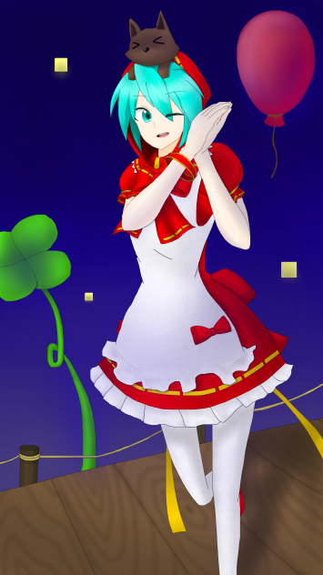 ミクずきん