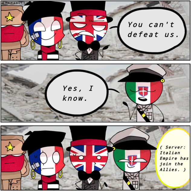 Countryhumans Comic #1