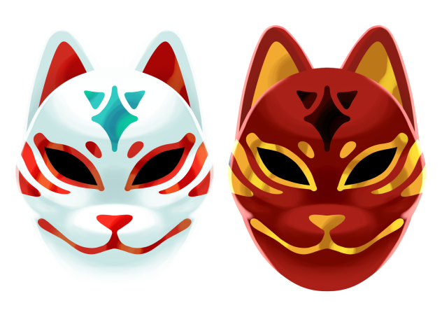 Kitsune Masks
