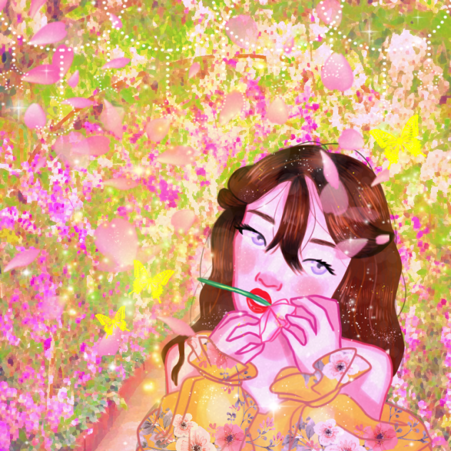 Hyuna's Flower Shower