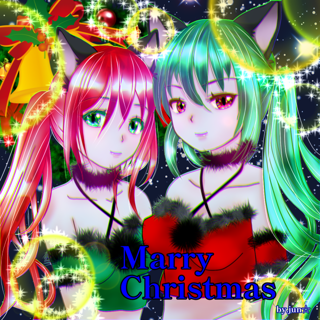 ツインテ猫耳クリスマス🎄