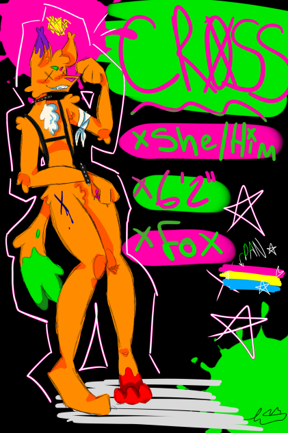 FURSONA REF‼️