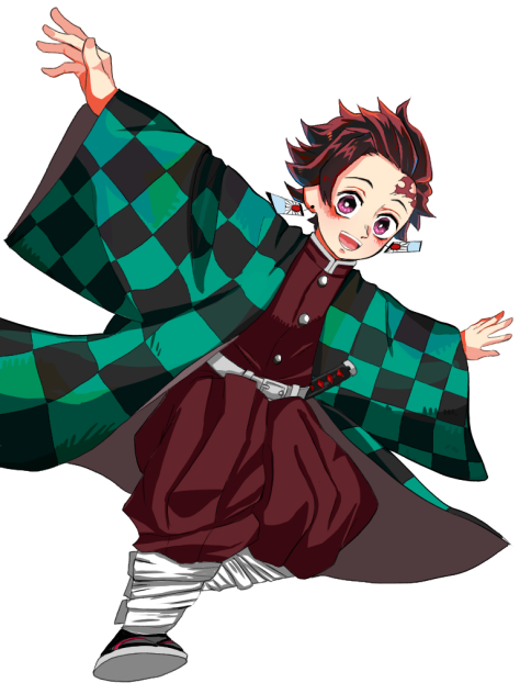 炭治郎　背景なし