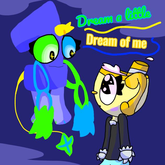 Dream a little dream (bfdi & cuphead)