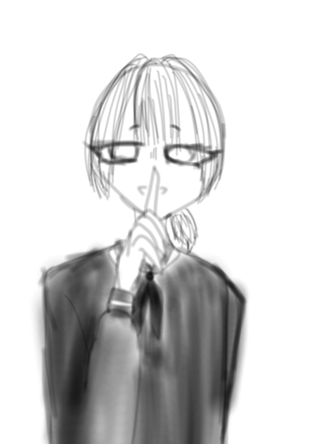 利き手の反対で描いた絵