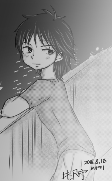夜景と井沢くん