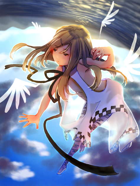 空に落ちそうな