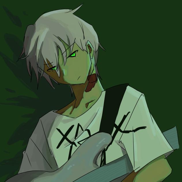 Lighting practice with Till (alien stage - ibisPaint