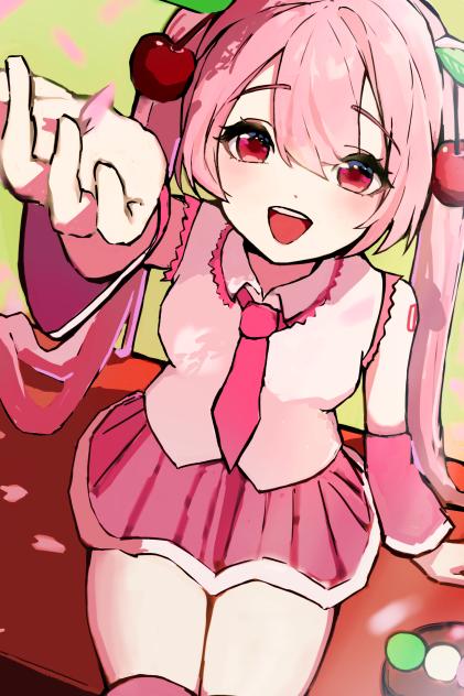 桜散る