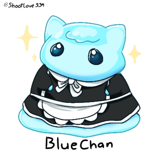 メイドの日🌊BlueChan🌊(OC)