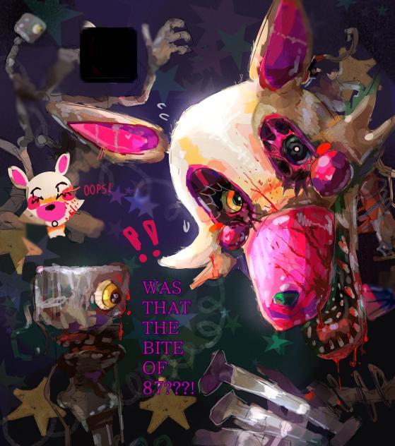 oops..!     mangle fnaf (blood tw)