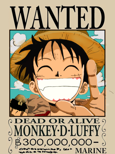 Luffy WANTED