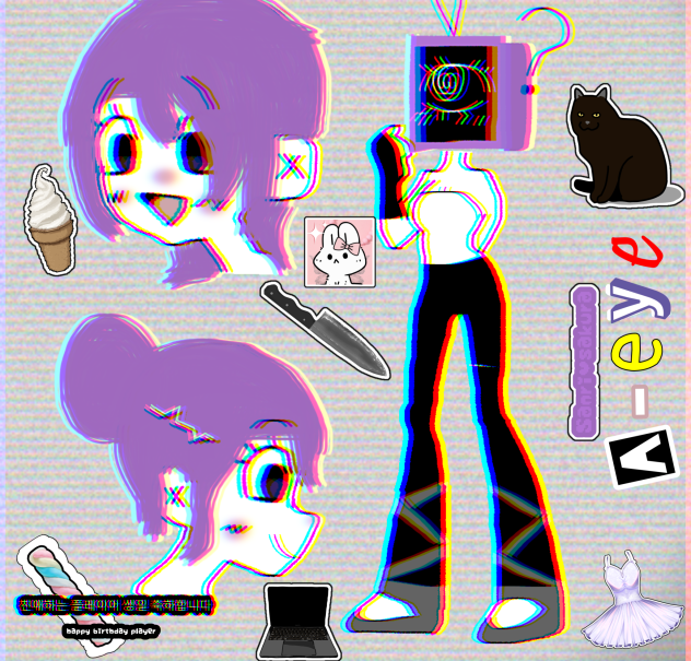 A-EYE (B-day art 3)