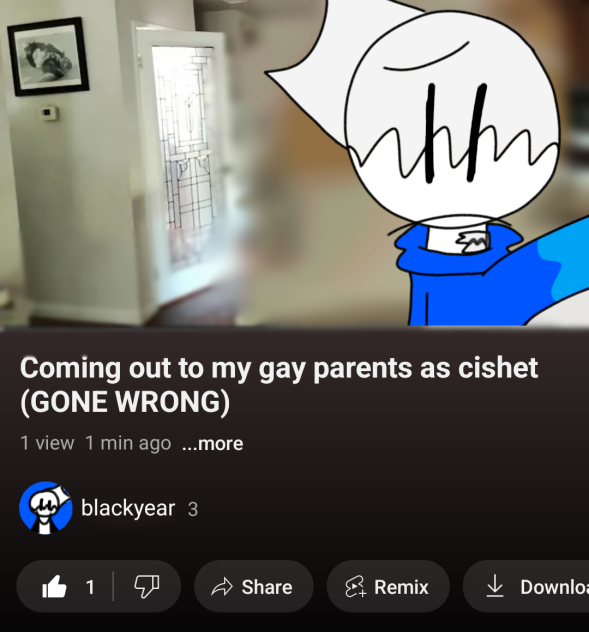 Coming out to my gay parents as cishet