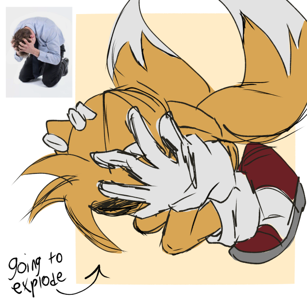 he’s gonna explode!!😢😢😢😓