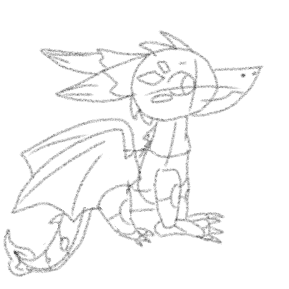 Dragon base - ibisPaint