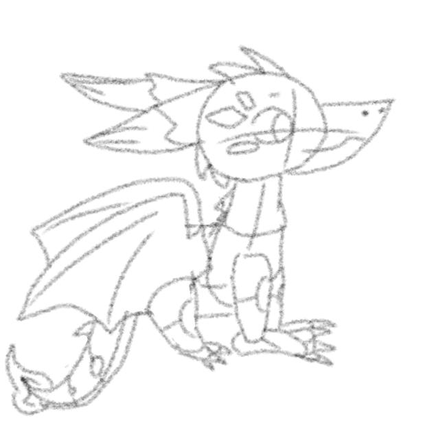 Dragon base - ibisPaint