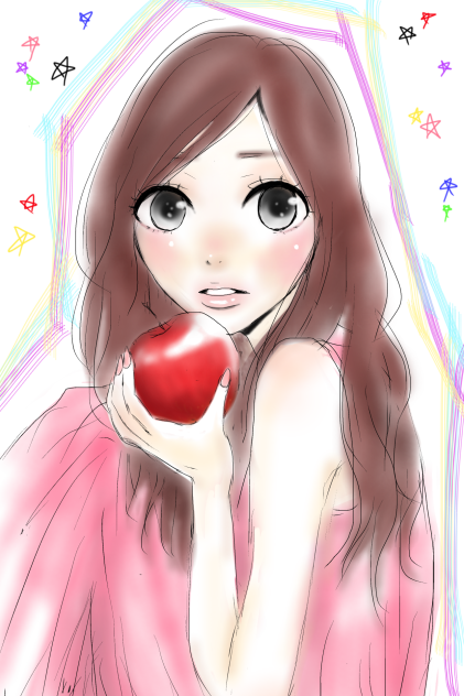 ふわふわ女の子