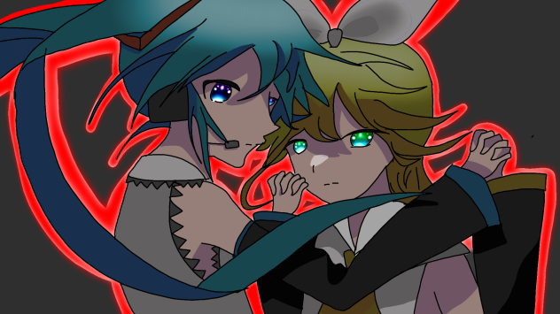 彩度低めミクリン ibisPaint