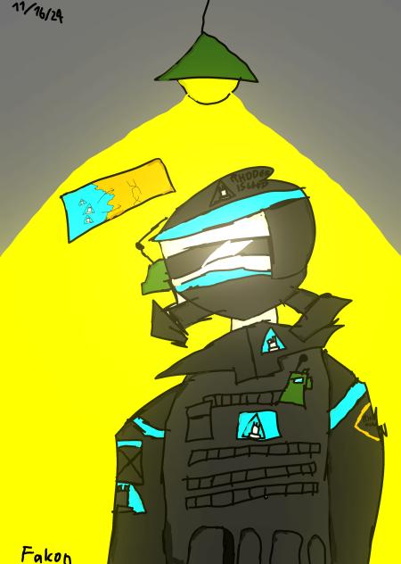 Arknights Guard ahh drawing