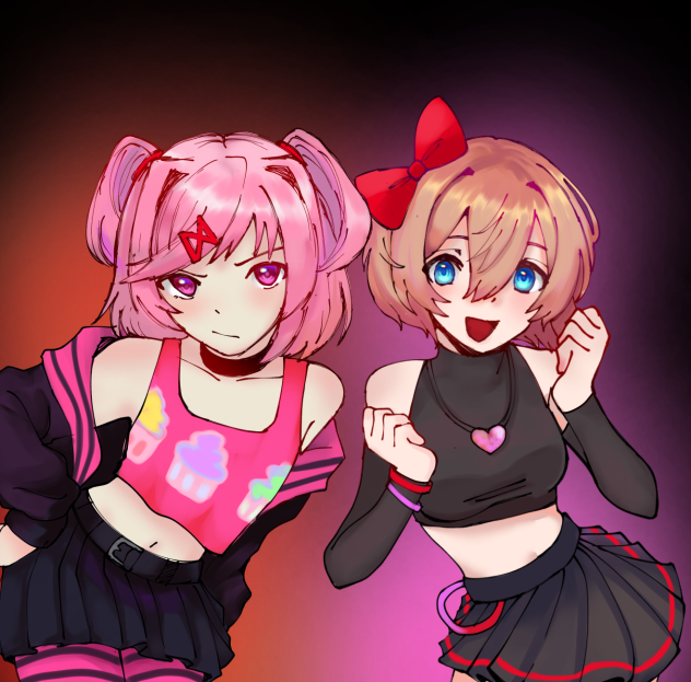 Sayori and Natuski