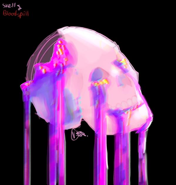 💀skull bloodspill🩸