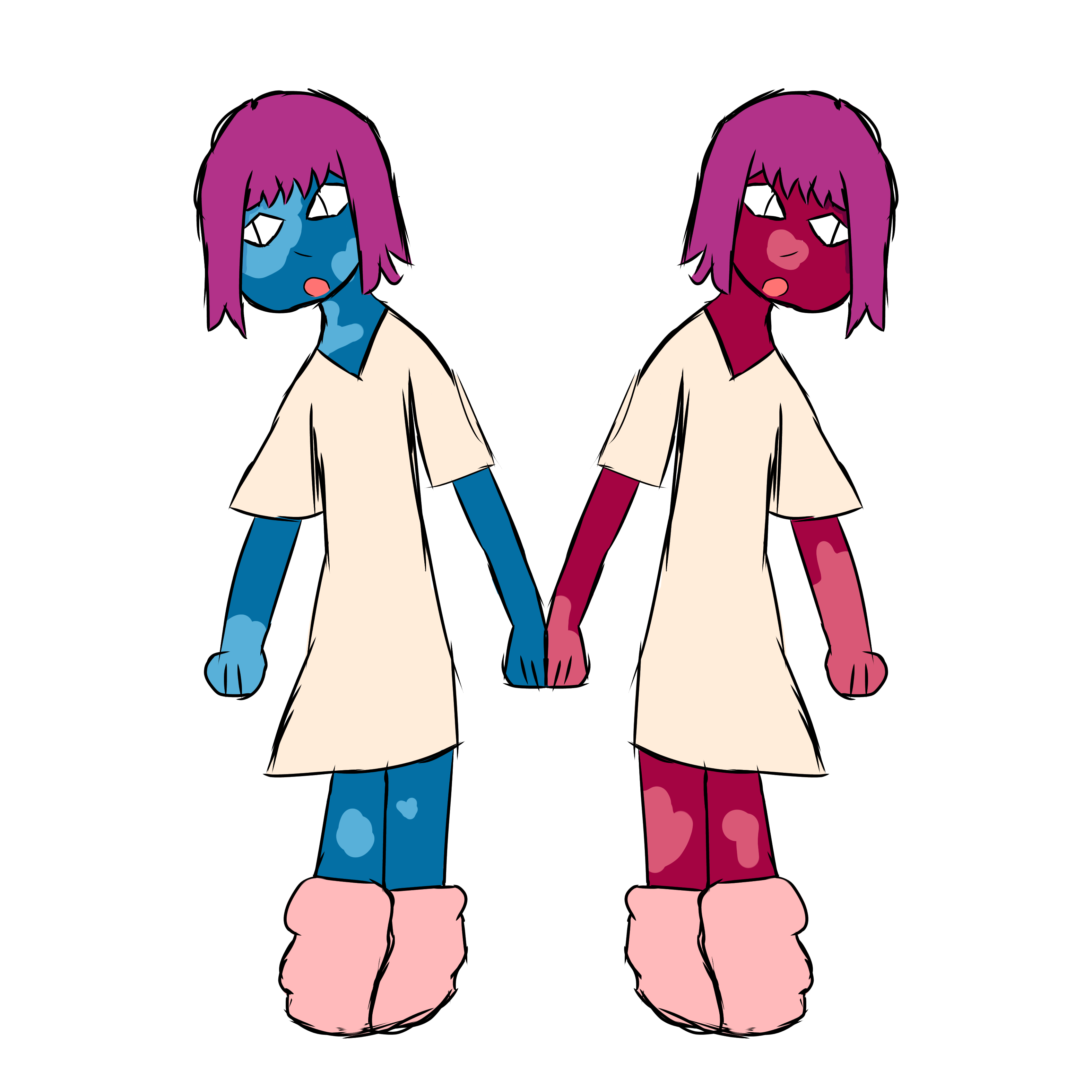 the twins - ibisPaint