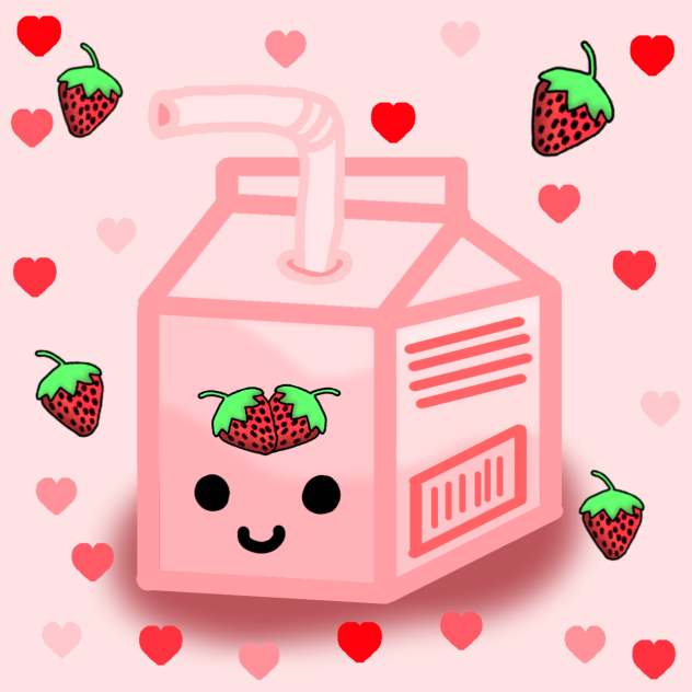 inktober day 10 strawberry