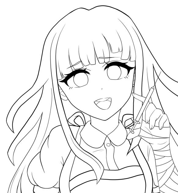 罪木 蜜柑 [Lineart]