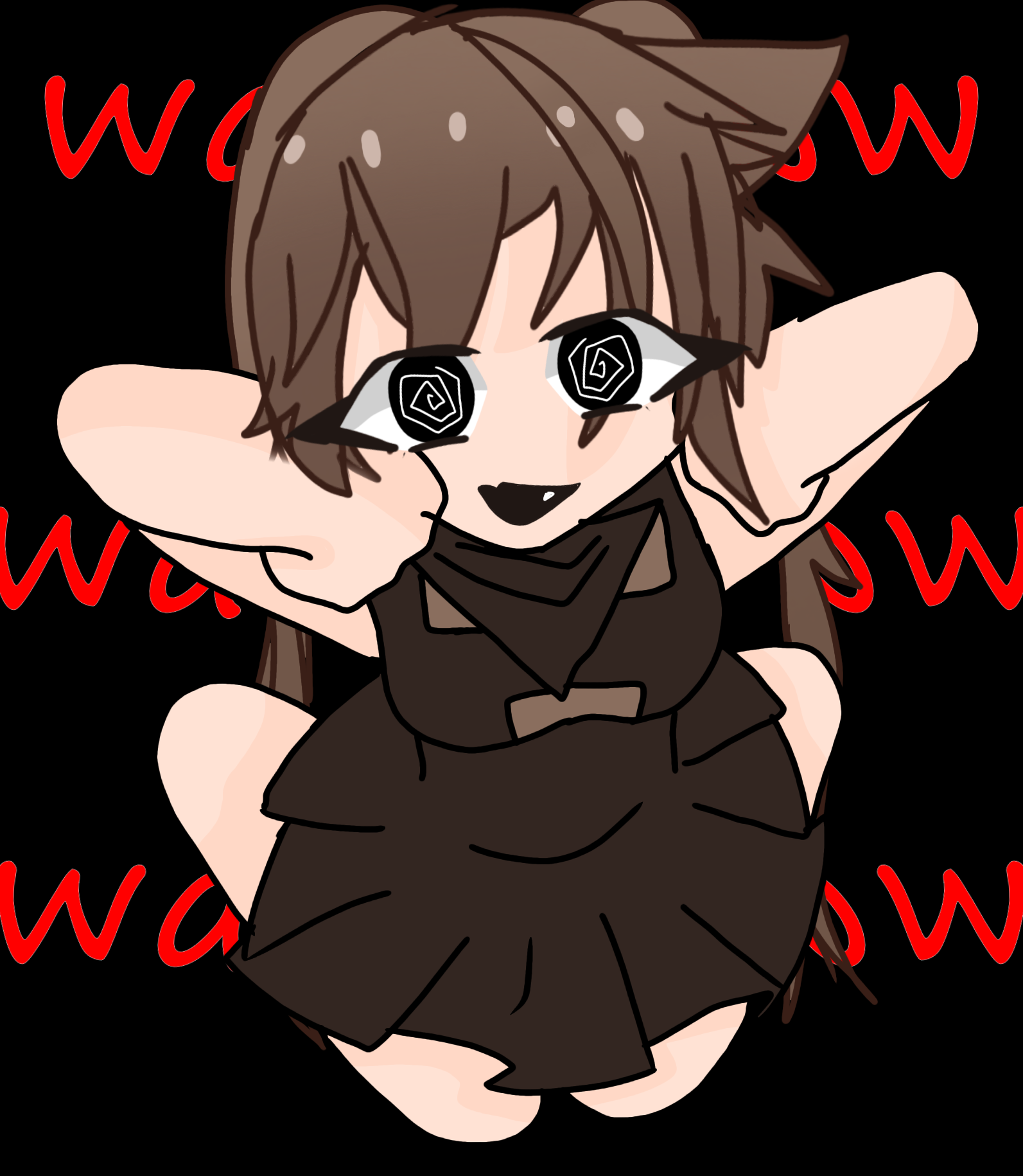 i want you crying for me (new oc) - ibisPaint