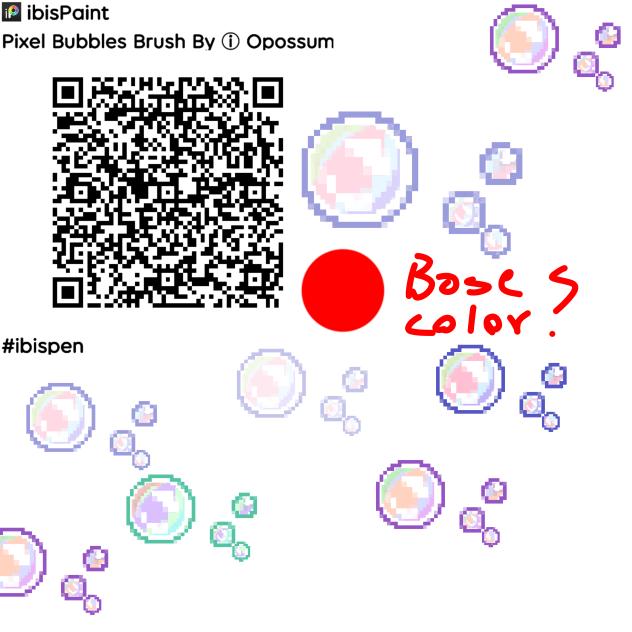 pixel bubble - ibisPaint