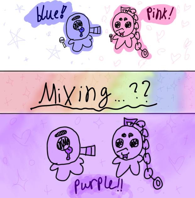 Colour mixing